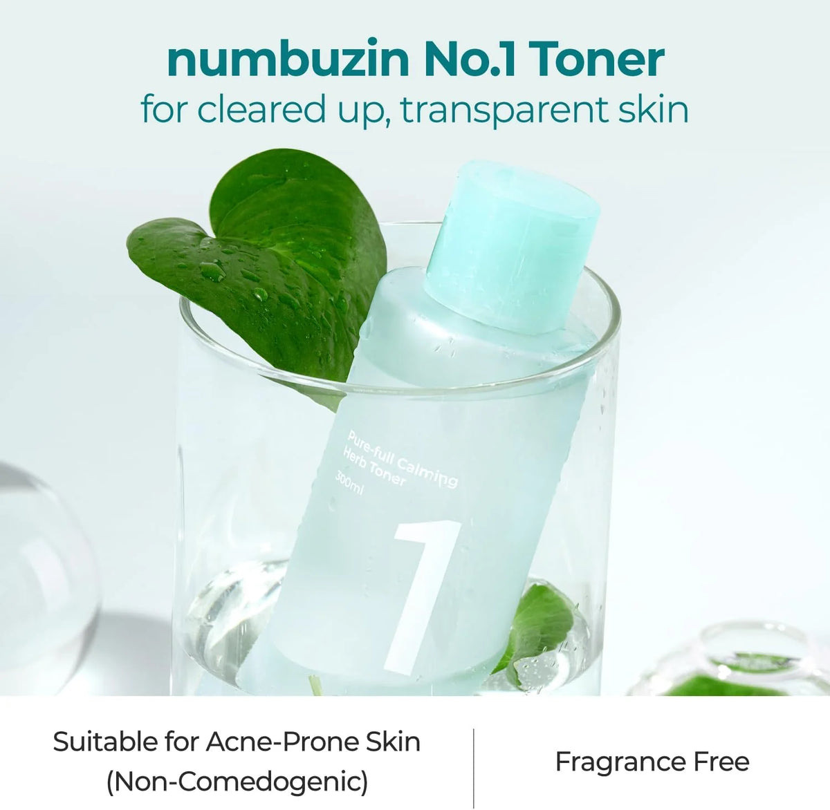 numbuzin No.1 Pure-Full Calming Herb Toner
