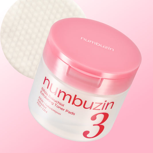 No.3 Bifida Bakuchiol Exfoliating Toner Pads