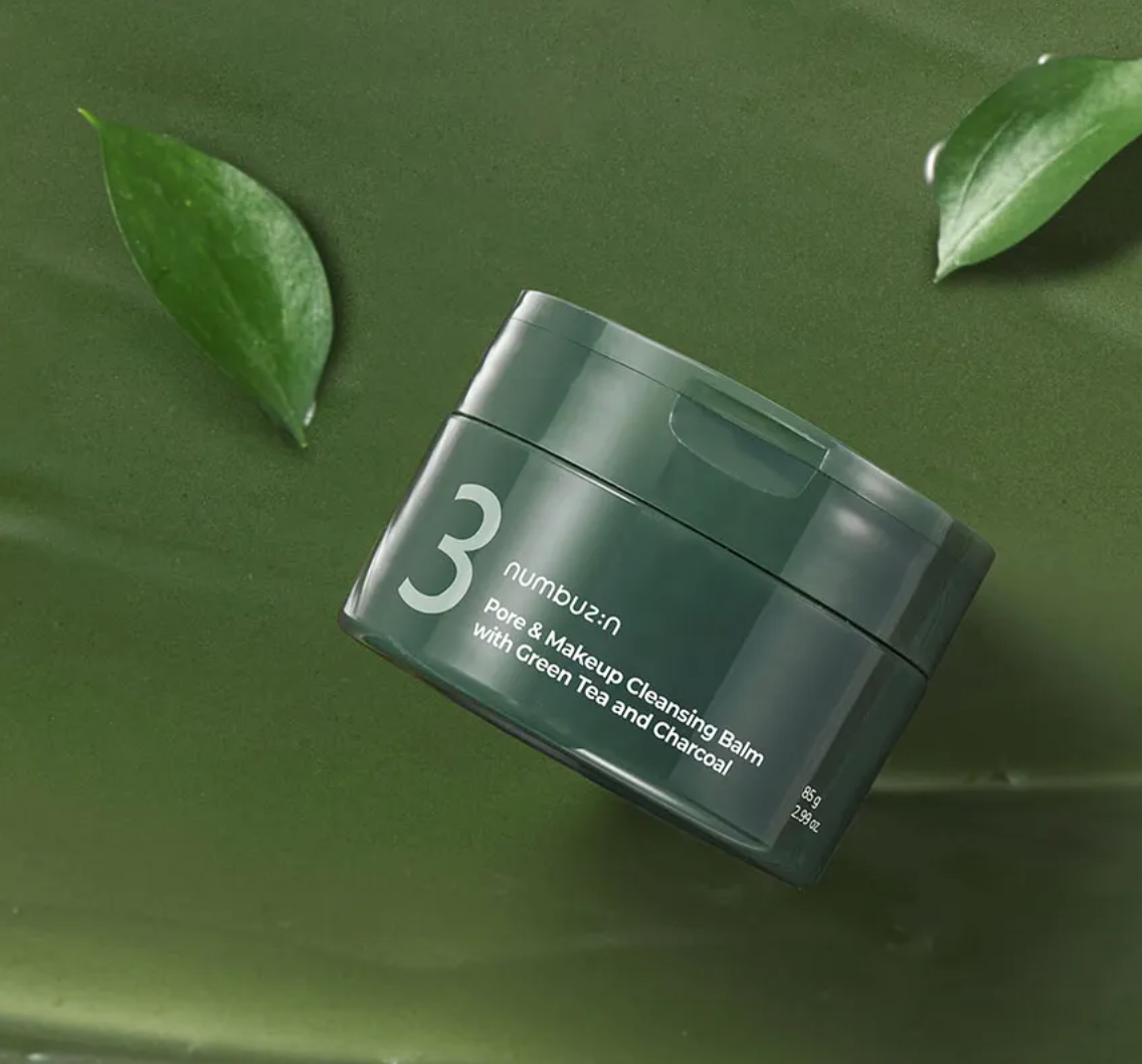 No.3 Pore & Makeup Cleansing Balm with Green Tea and Charcoal