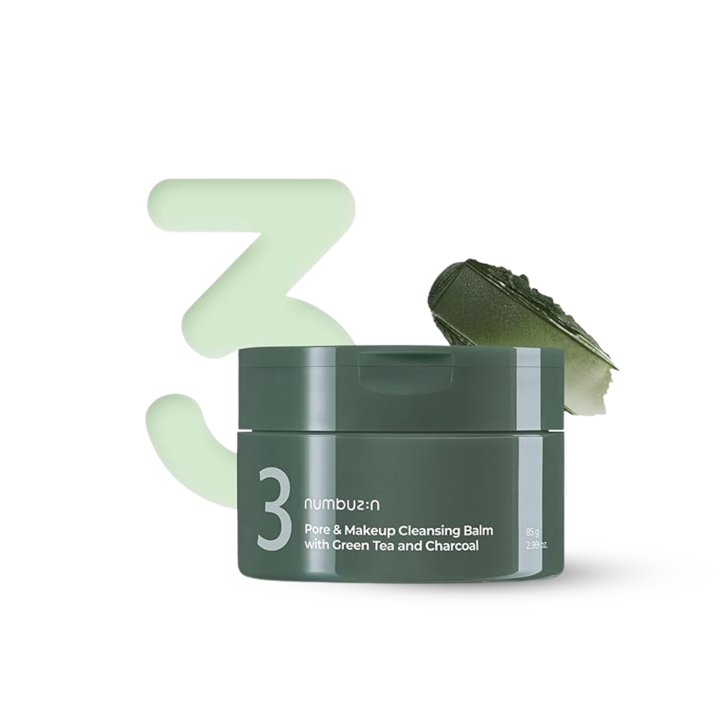 No.3 Pore & Makeup Cleansing Balm with Green Tea and Charcoal