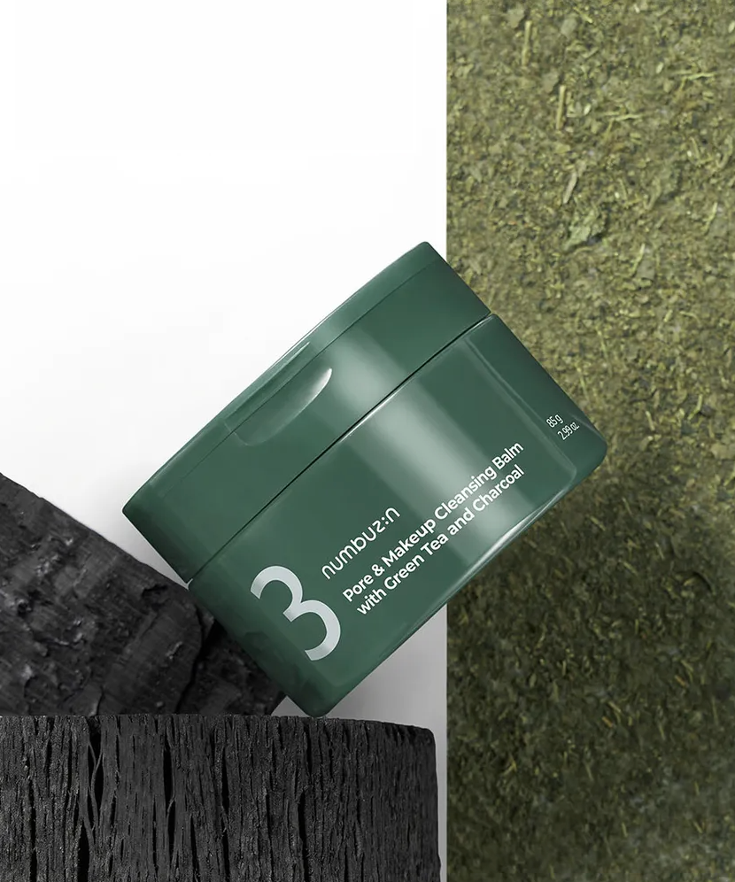 No.3 Pore & Makeup Cleansing Balm with Green Tea and Charcoal