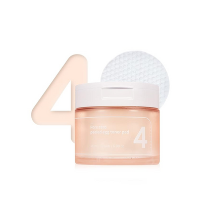 No.4 Pore Zero Peeled Egg Toner Pad