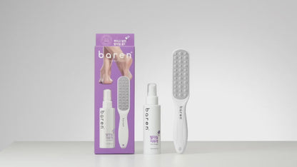 Foot Softener Kit: Foot File & Callus Softener Spray