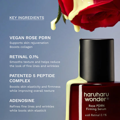 Rose PDRN Firming Serum (with Retinal 0.1%)